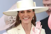 Kate's Beaming Smile for William During Garter Day Procession