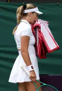 Katie Boulter crashes out of Wimbledon first round to Tyra Caterina Grant