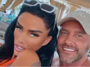 Katie Price's husband Lee Andrews says his 'five children' are a 'handful' in new Cameo video