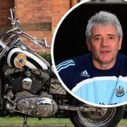 Kevin Keegan's Newcastle Harley-Davidson Auctioned for Cancer Research UK