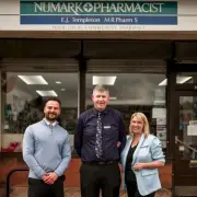 Kilmarnock Pharmacy Owners Praise Unity Trust Bank Support