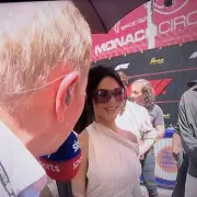Kim Kardashian Snubs Martin Brundle in Monaco GP Grid Walk Drama