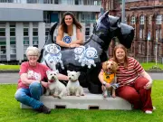 Lanarkshire Woman's Pet Roscoe Featured in Scottie Dog Trail in Glasgow