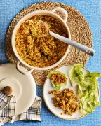 Lebanese Bulgur 'Risotto' and Tahini Rice Pudding Recipes by Anissa Helou