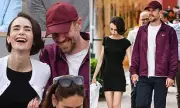 Lily Collins and Husband Charlie McDowell Enjoy Rare Date at French Open in Paris
