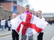 Lionesses fans flock to Everton's Hill Dickinson Stadium for Ukraine clash