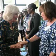 Lorraine Kelly and Queen Camilla Discuss Reading to Combat Homelessness