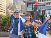 Lorraine Kelly Thanks Boston for 'Best Party' After Scotland World Cup Trip