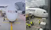 Lufthansa Boeing 787 Nose Gear Collapses at Frankfurt Airport, Injuring Crew