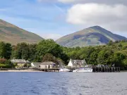 Luss: Loch Lomond Village with Sauna, Highland Games & Fairy Trail