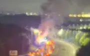 M25 Closed Near Epping After Lorry Fire Causes Major Delays