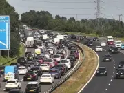 M4 Crash Near Cardiff Causes Rush Hour Delays on Hottest Day