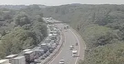M56 Shutdown After Car Fire Causes 49-Minute Delays in Heatwave