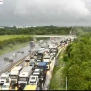 M6 Traffic Chaos: 8-Mile Queues After Serious Crash Causes Lane Closures