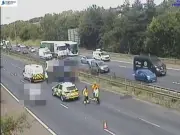 M60 Multi-Vehicle Crash Causes 40-Minute Delays Near Manchester