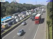 M62 Traffic: Huge Queues After Multi-Vehicle Crash, Fuel Spill