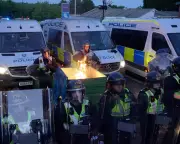 Man Admits Throwing Bins at Police in Southampton Disorder After Murder Sentencing