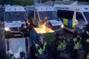 Man admits violent disorder and weapon offence at Henry Nowak protest