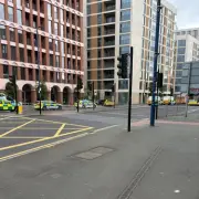 Man Rescued from Height in Manchester City Centre Emergency