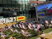 Manchester Sports Fanzone Changes Schedule Due to Extreme Heat