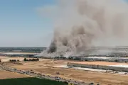 Massive California Warehouse Fire at Medline Rages into Third Day, Impacting Air Quality