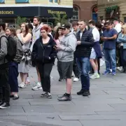 Massive Queues in Newcastle as F1 Car Draws Crowds to City Centre