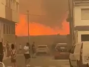 Massive Wildfire Forces Evacuation of Hundreds in Spanish Town