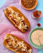 Max Halley's World Cup Sausage Party: Reuben(esque) Hot Dogs and Prawn Toasts