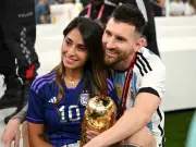 Messi's Wife Antonela Roccuzzo Stuns in Leopard Print Bikini Ahead of World Cup