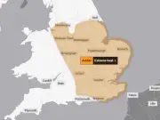 Met Office Extends Amber Weather Warning for Seven Regions in New Update