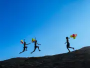 Monojit Dutta captures children's joy in award-winning phone photo
