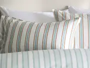 M&S £25 Cotton Rich Striped Bedding Set Earns Rave Reviews for Value and Style