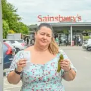 Mum Fined £150 for Dropping Kale Leaf in Sainsbury's Trolley