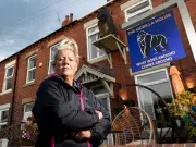 Mum loses gorilla battle, moves statue to London shop