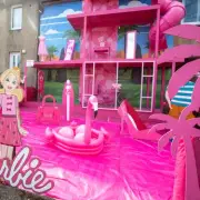 Mum's £5k Renovation Transforms Home into Barbie Dreamhouse for Three Daughters