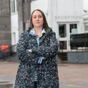Mum's Terror as Masked Right-Wing Protesters Swarm Car and Hurl Abuse in Falkirk