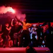 New York Erupts in Chaos After Knicks Win and World Cup Match