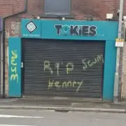 Oldham Business Vandalised with Hateful Graffiti After Henry Nowak Murder