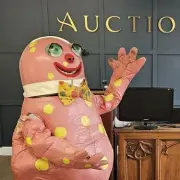 Original Mr Blobby Costume Expected to Fetch Thousands at Auction