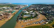 Outrage in Newhaven as 65ft mobile home joins illegal travellers' camp