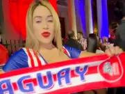 Paraguay Fan Marisol Olmedo Suffers Wardrobe Malfunction at World Cup