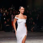 Paris Fashion Week: Bella Hadid's Spray-On Dress and More Viral Moments