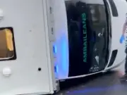 Patient Dies After Ambulance Crash in Glasgow; Driver Arrested