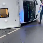 Patient Dies After Ambulance Overturns in Glasgow Crash, Three Crew Injured