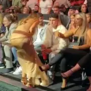 Phil Foden's WAG Rebecca Cooke Waves Away Adult Star Lily Phillips at Fight Night