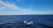 Plane Crash-Lands in Sea Off UK Coast: Two Rescued from Wing