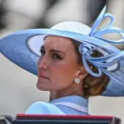 Princess Kate Glares at Anti-Monarchy Protesters During Trooping the Colour