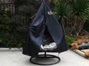 Protect Garden Egg Chairs with £16 Waterproof Cover That 'Stood Strong' Against 40mph Wind