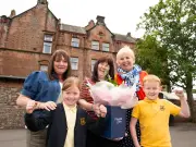 Pupil from Retiring Teacher's First Class 40 Years Ago Returns for Reunion