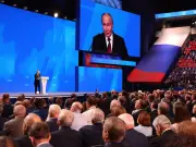 Putin Rages in Public Speech, Claims Russia Haunts Its Foes